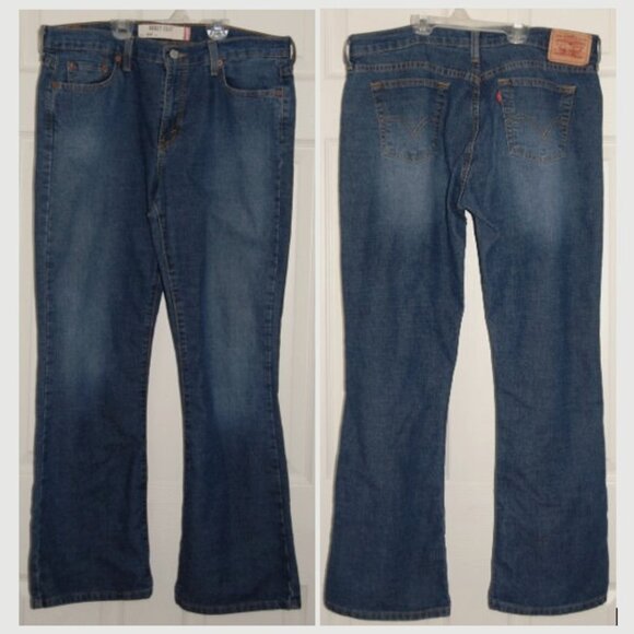 Levi's 515 Bootcut Jeans, Women Size 12S (Waist: 34") - Picture 1 of 4